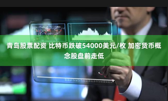 青岛股票配资 比特币跌破54000美元/枚 加密货币概念股盘前走低