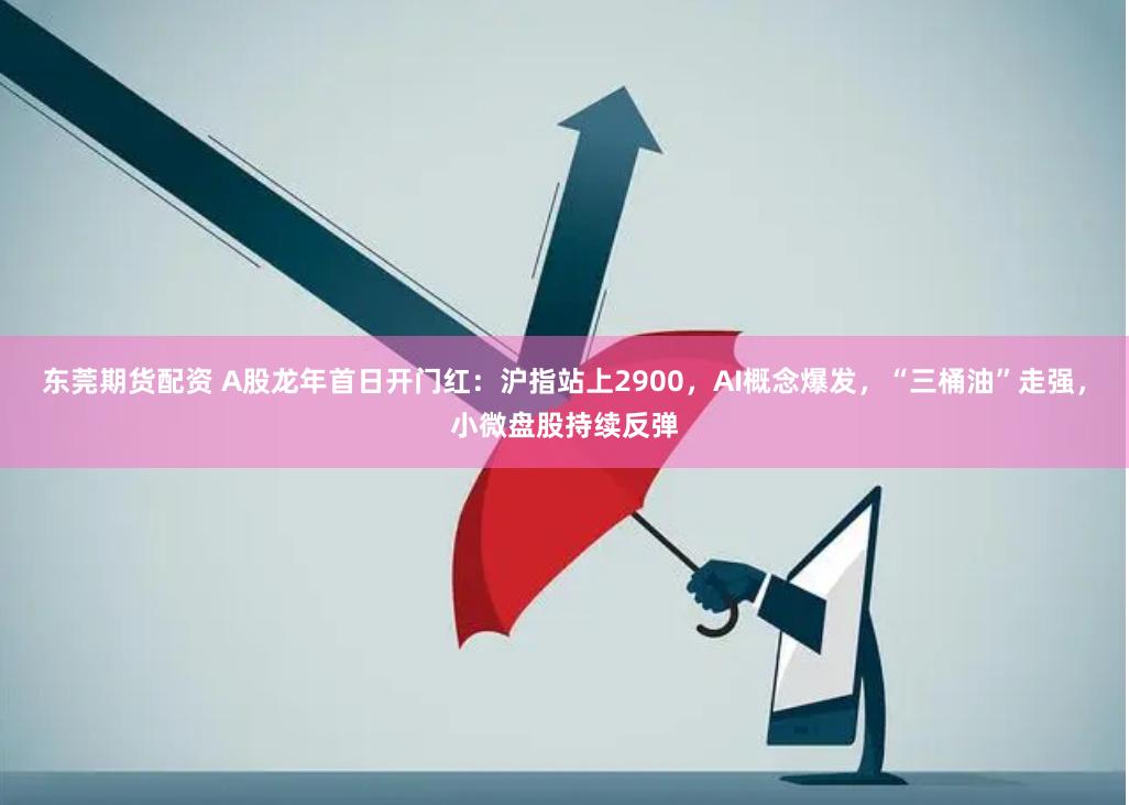东莞期货配资 A股龙年首日开门红：沪指站上2900，AI概念爆发，“三桶油”走强，小微盘股持续反弹