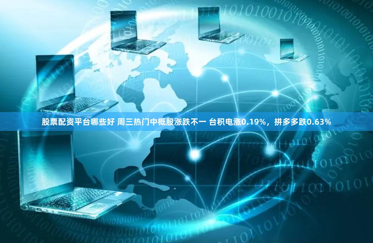 股票配资平台哪些好 周三热门中概股涨跌不一 台积电涨0.19%，拼多多跌0.63%